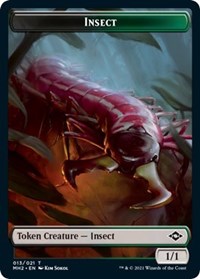 Magic: The Gathering Single - Modern Horizons 2 - Insect - Token/013 Lightly Played