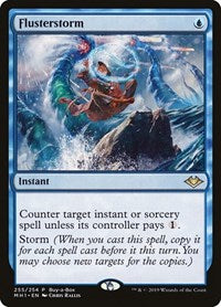 Magic: The Gathering - Guilds of Ravnica - Flusterstorm Buy-a-Box Promo/255 Lightly Played