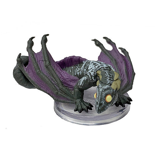 Wizkids Collectible Figure Single - D&D Icons of the Realms: Fizban`s Treasury of Dragons - Deep Dragon Wyrmling - 07/46 Lightly Played