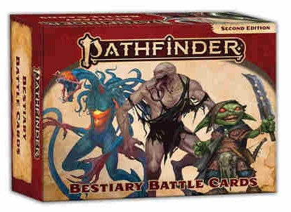 Pathfinder, Second Edition:  Bestiary Battle Cards