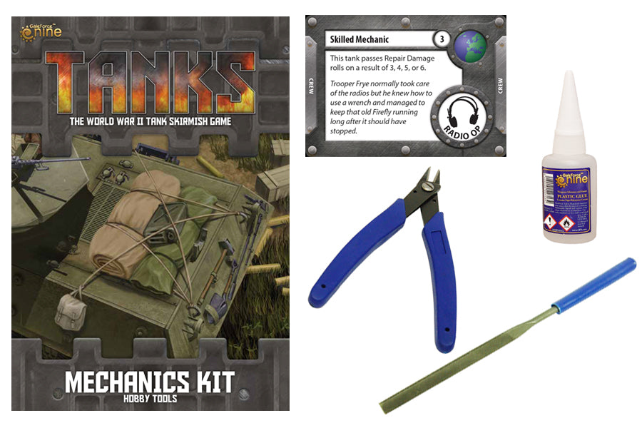 Tanks: Mechanics Kit Hobby Tools – Neverland Games, The Lost Boys