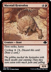 Magic: The Gathering Single - Dominaria Remastered - Macetail Hystrodon (Foil) - Common/130 Lightly Played