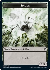 Magic: The Gathering - Time Spiral: Remastered - Spider Token/006 Lightly Played