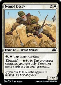 Magic: The Gathering Single - Dominaria Remastered - Nomad Decoy (Foil) - Common/017 Lightly Played