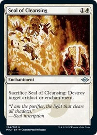 Magic: The Gathering - Modern Horizons 2 - Seal of Cleansing Uncommon/264 Lightly Played