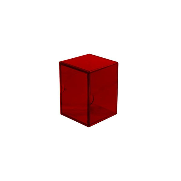 ULTRA PRO: ECLIPSE 2-PIECE DECK BOX: APPLE RED