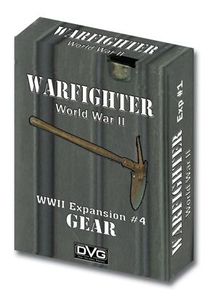 Warfighter WW2 Tactical Combat Card Game - Expansion 4 (Gear)