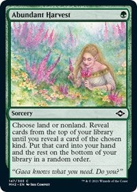 Magic: The Gathering Single - Modern Horizons 2 - Abundant Harvest - Common/147 Lightly Played