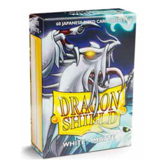 Dragon Shield Sleeves: Japanese- Matte White (60 ct.)