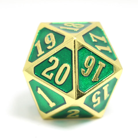 MTG Roll Down Counter - Shiny Gold Emerald