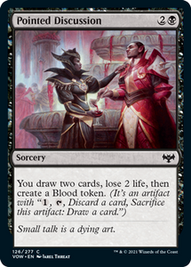 Magic: The Gathering - Innistrad: Crimson Vow - Pointed Discussion Common/126 Lightly Played