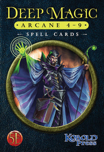 Deep Magic Spell Cards: Arcane 4-9 (5E)