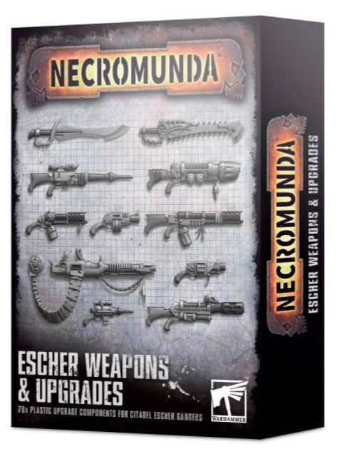 Warhammer 40,000 - Necromunda Escher Weapons & Upgrades