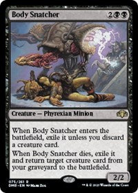 Magic: The Gathering Single - Dominaria Remastered - Body Snatcher (Foil) - Rare/075 Lightly Played