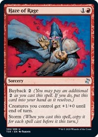Magic: The Gathering - Time Spiral: Remastered - Haze of Rage Uncommon/169 Lightly Played