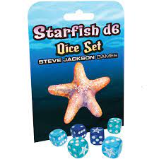 Starfish D6 Dice Set