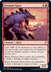 Magic: The Gathering - Time Spiral: Remastered - Firemaw Kavu Uncommon/163 Lightly Played