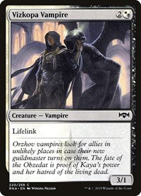 Magic: The Gathering - Ravnica Allegiance - Vizkopa Vampire Common/220 Lightly Played