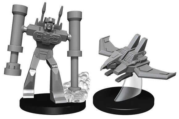 Transformers Deep Cuts Unpainted Miniatures: Laserbeak and Frenzy