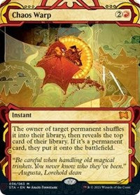 Magic: The Gathering - Strixhaven: Mystical Archives - Chaos Warp (Foil) Mythic/036 Lightly Played