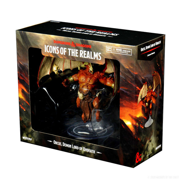 Dungeons & Dragons Fantasy Miniatures: Icons of the Realms Demon Lord - Orcus, Demon Lord of Undeath Premium Figure