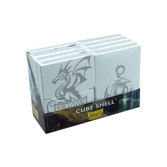 Dragon Shield: Cube Shell - White Display (8)