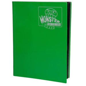 MONSTER BINDERS: 9-POCKET: MATTE EMERALD GREEN