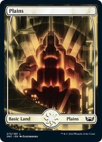 Magic: The Gathering Single - Streets of New Capenna - Plains (272) LAND/272 Lightly Played