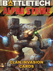 BattleTech: Alpha Strike Game Aids - Clan Invasion Cards