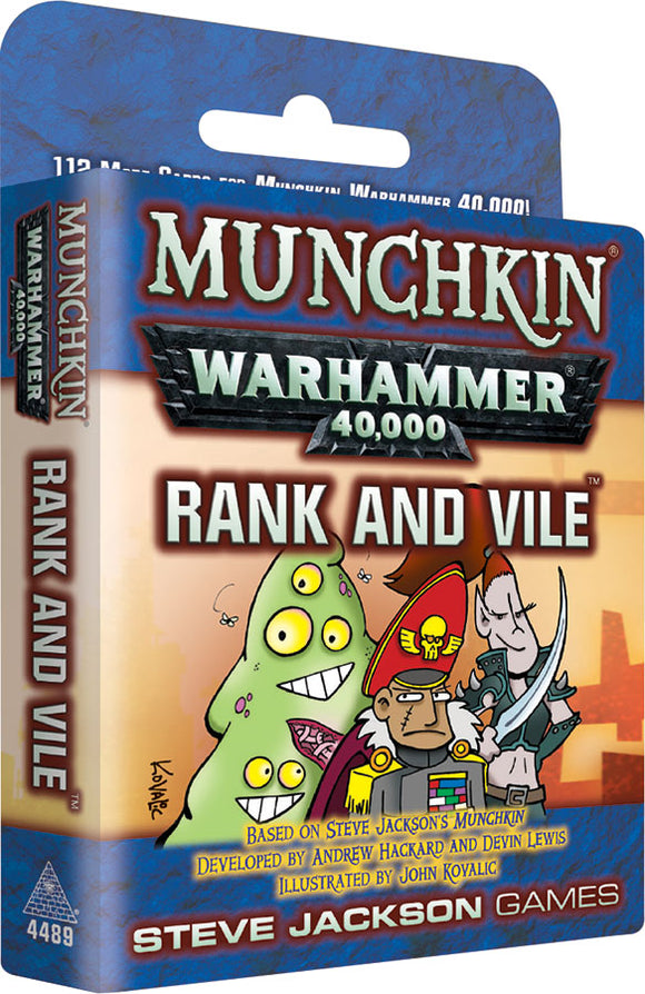 Munchkin: Munchkin Warhammer 40K - Rank and Vile