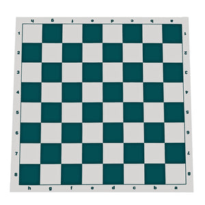 Tournament Roll Up Chess Board – Vinyl with Green Squares