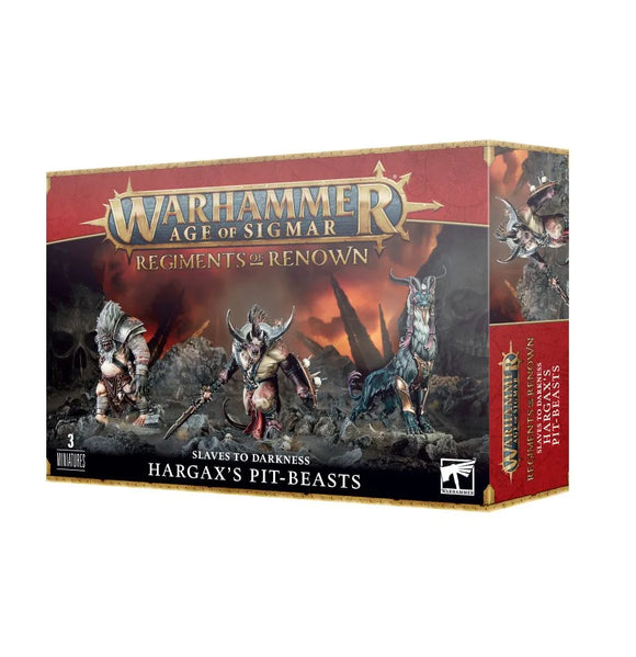 Warhammer Age of Sigmar: Regiments of Renown: Hargax's Pit-beasts