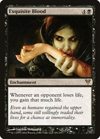 Magic: The Gathering - Avacyn Restored - Exquisite Blood - Rare/102 Lightly Played