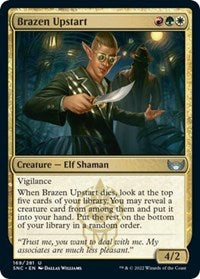 Magic: The Gathering Single - Streets of New Capenna - Brazen Upstart - Uncommon/169 Lightly Played