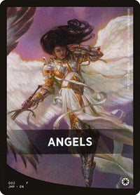 Magic: The Gathering Single - Jumpstart - Angels (Theme Card) Theme/002 Lightly Played