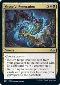 Magic: The Gathering Single - Modern Horizons 2 - Graceful Restoration - Uncommon/201 Lightly Played