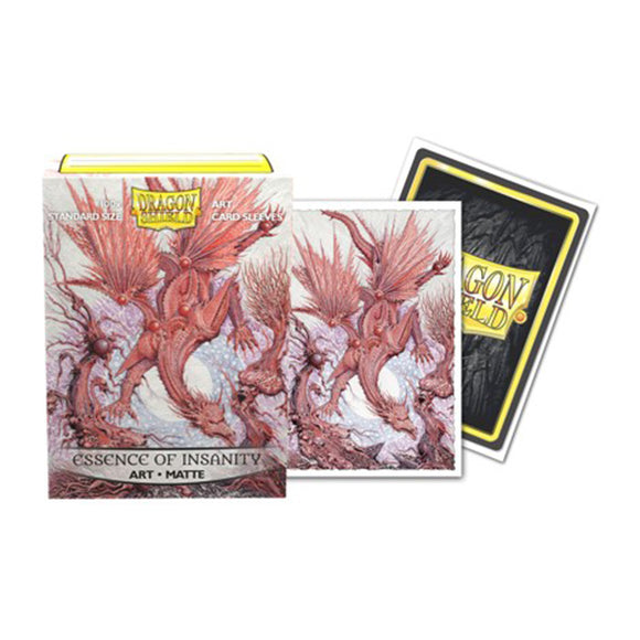 Dragon Shield Sleeves: Standard- Matte ‘Essence of Insanity’ Art, Limited Edition (100 ct.)
