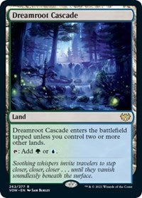 Magic: The Gathering - Innistrad: Crimson Vow - Dreamroot Cascade Rare/262 Lightly Played