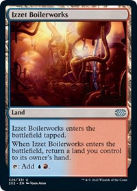 Magic: The Gathering Single - Double Masters 2022 - Izzet Boilerworks - FOIL Uncommon/326 Lightly Played