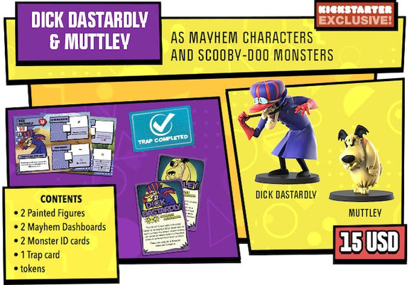 Mayhem/Scooby-Doo! - Dastardly and Muttley 2-figure Pack