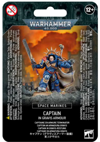 Warhammer 40,000 - Space Marines: Captain in Gravis Armour