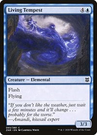 Magic: The Gathering Single - Zendikar Rising - Living Tempest - Common/065 Lightly Played