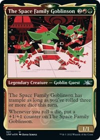Magic: The Gathering - Unfinity - The Space Family Goblinson (Showcase) (Galaxy Foil) - Uncommon/521 Lightly Played