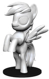 My Little Pony Deep Cuts Unpainted Miniatures: Rainbow Dash