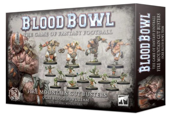Warhammer Fantasy - Fire Mountain Gut Busters - Ogre Blood Bowl Team