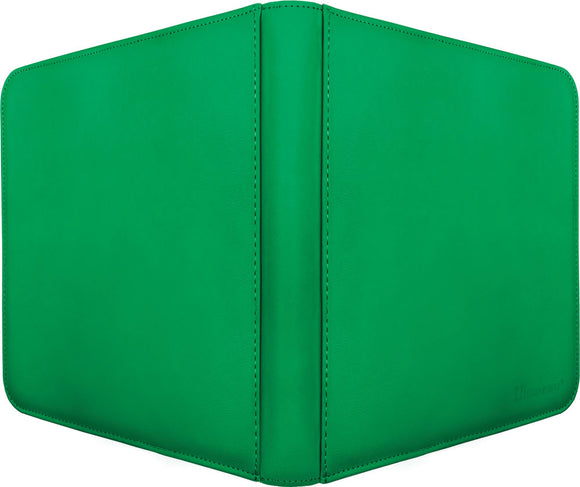 Vivid 12-Pocket Zippered PRO-Binder - Green