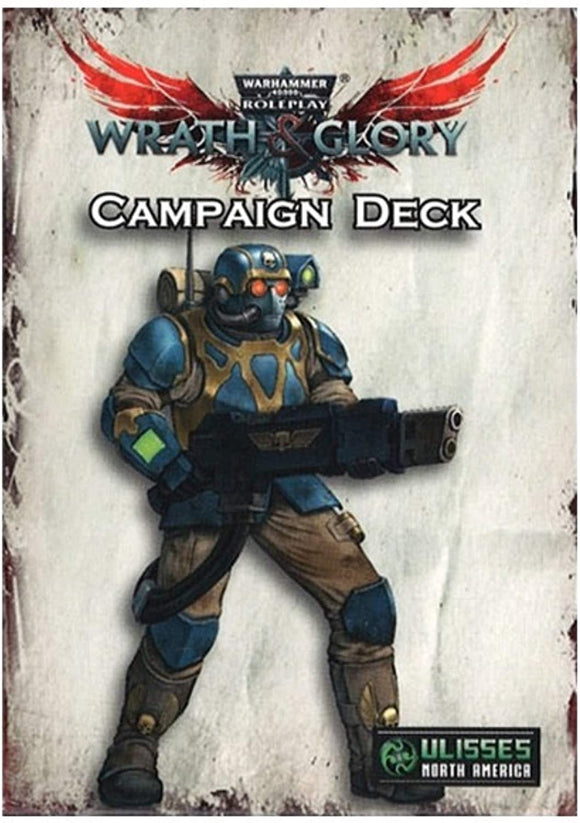 Warhammer 40K Wrath & Glory RPG: Campaign Card Deck