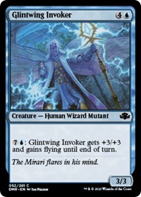 Magic: The Gathering Single - Dominaria Remastered - Glintwing Invoker (Foil) - Common/052 Lightly Played