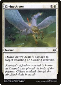 Magic: The Gathering - War of the Spark - Divine Arrow Common/010 Lightly Played