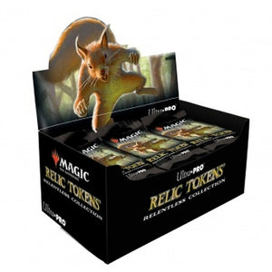 Magic the Gathering CCG: Relic Tokens Pack Display - Relentless Collection
